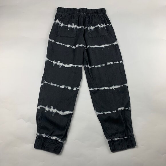 Japna Charcoal Tie Dye Lightweight Challis Jogger Pant M - Picture 4 of 6